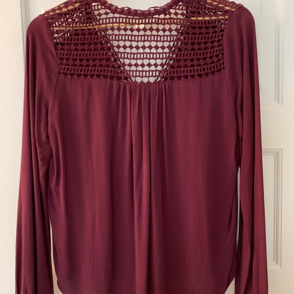 Lovestitch Lightweight Cutout Blouse - Picture 2 of 5